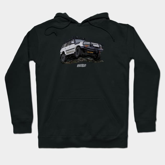 Land Cruiser Vx 80 Hoodie by Saturasi